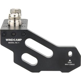 RC-1 适用于 IC-705的机身天线固定支架配件 短波电台合体支撑架