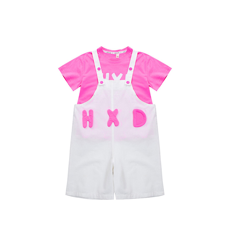 六一儿童表演服夏季小学生校服幼儿园园服班服姐弟背带裤运动套装