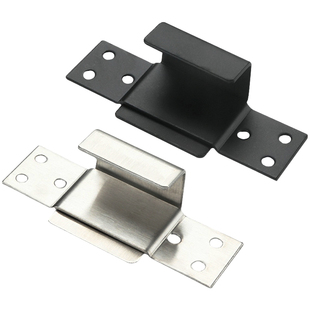 不锈钢瓷砖挂钩配件上墙固定卡扣展示样板固定器U型专用挂件挂码