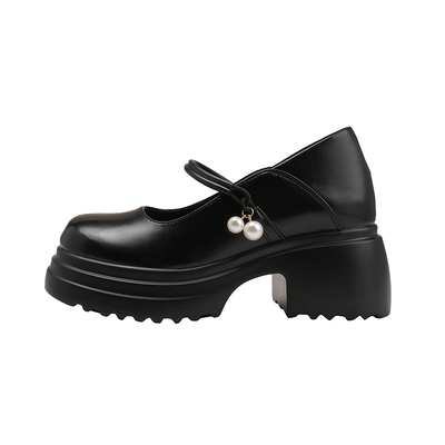 送运费险小个子增高厚底玛丽珍鞋