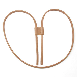 包邮 PU水桶包抽绳老花包抽带配件女双肩背包束口绳子缩口带子