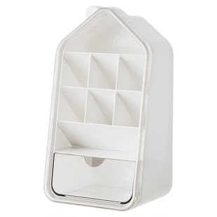 画笔收纳盒桌面大容量马克笔水彩笔笔筒办公室工位文具笔架笔盒