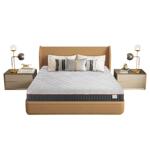 慕思床垫席梦思弹簧软硬两用0压记忆棉十大慕斯名牌软垫1.8m家用