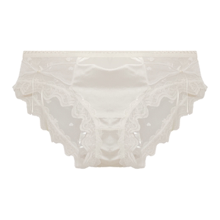 法式大码胖MM蕾丝性感女士纯欲勾人内裤女生2026新款纯棉裆三角裤