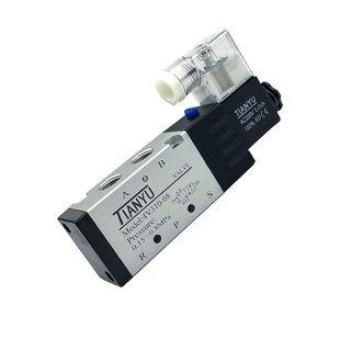 气动电磁阀4V210-08二位五通换向阀高频4V310-10/4V410-15控制阀