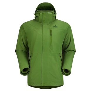 【成毅同款】伯希和经典2.0户外冲锋衣女三合一防风防水外套男