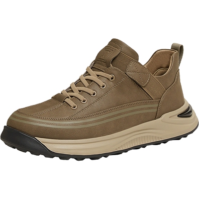 TATA他她厚底商务休闲鞋男士厚底工装鞋爸爸鞋2025秋新款VMK01AM5