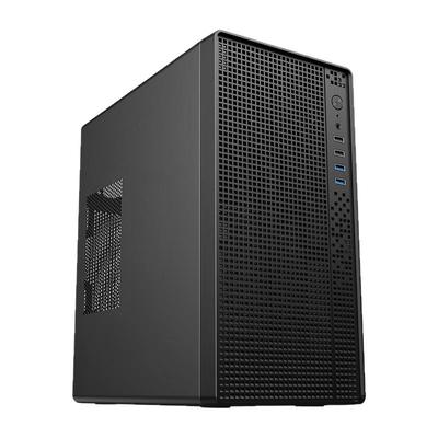 磐石S1电脑机箱商务办公台式机M-ATX主板电脑小机箱0.8mm加厚板材