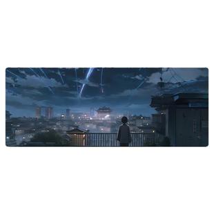 鼠标垫超大号FPS电竞游戏专用电脑键盘垫办公桌垫定制定做锁边垫