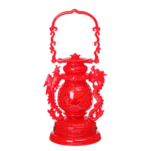 结婚龙凤子孙灯保家灯大红马灯婚房充电长明灯喜庆乔迁娶亲船灯笼