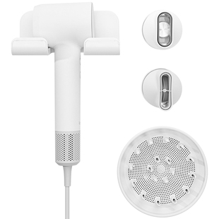 免打孔吹风机架卫生间吸盘式磁吸风嘴架吹风机懒人风筒置物架