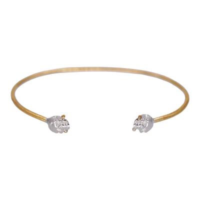 SkullBangle骷髅铜银手镯