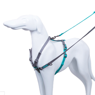 KumfiComfy库飞康飞防暴冲狗狗工字胸背三点控制背心式中大犬训练