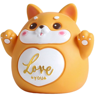 卡通十二生肖狗狗儿童存钱罐防摔大号只进不出女孩储蓄罐生日礼物