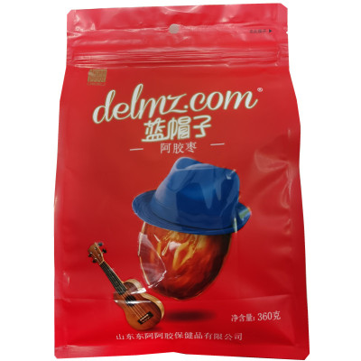 正品东阿阿胶阿胶枣360g*2袋