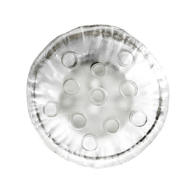 莲蓬琉璃梁明毓盖置茶具急需台