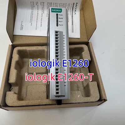 议价ioLogik E1260-T全新 MOXA ioLogik E1260 远程乙太网I/O 模