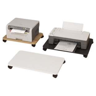 桌下打印机置物架主机托架落地底座办公室文件收纳架支架多功能