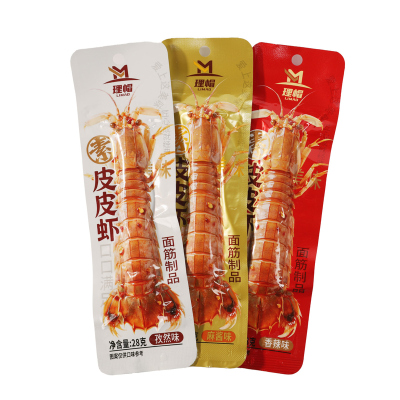 理帽素食皮皮虾28g香辣麻酱