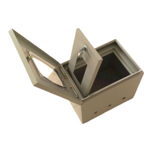 单/双层仪表防护箱160*80积算仪蒸汽流量计二次显示器定量控制用