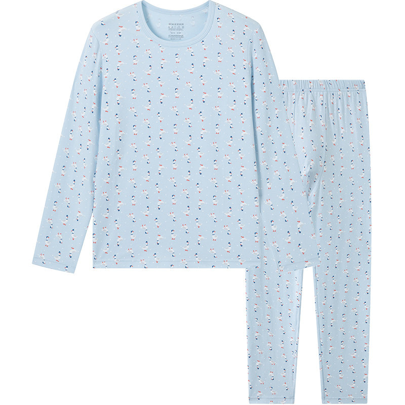 【特惠清仓-保暖套装】舒雅童装男童女童秋冬保暖裤保暖内衣套装