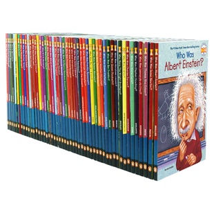 【99元任选4件】Who was Who is系列名人传记英文原版非虚构桥梁章节书儿童英语读物历史人物科普百科中小学生课外阅读