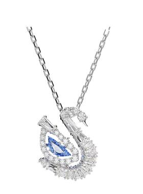 【新品】施华洛世奇Swan天鹅项链跳动的心锁骨链女轻奢礼物