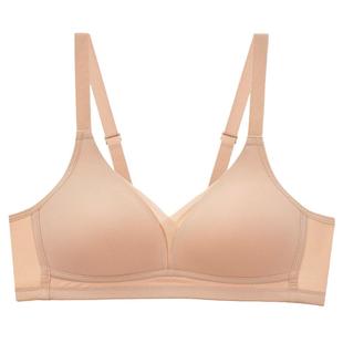 妈妈内衣无钢圈文胸中老年妇女专用乳罩舒适透气光面无痕聚拢胸罩