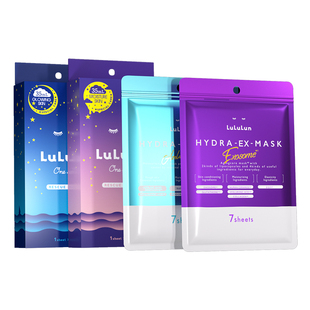 LuLuLun夜间急救祛淡化补水保湿去黄提亮气抗衰紧致肌肤日本面膜