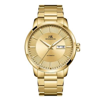 上海手表自动机械表星期日历防水