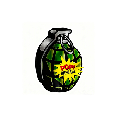 儿童创意自动充气手雷自爆仿真