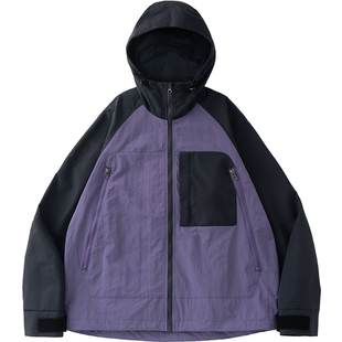 BENPANDA【冲锋衣清仓】Teflon三防撞色夹克男旅行防泼水户外外套