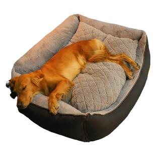 狗窝大型犬狗狗柯基春季加厚窝具可拆洗垫子博美哈士奇宠物睡觉用