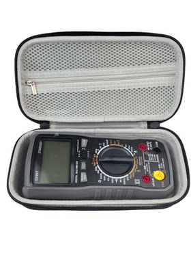 适用 正泰万用表高精度电工表890D/C硬壳保护盒便携式收纳包