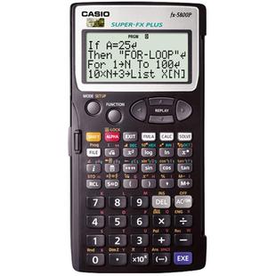 【旗舰店】Casio/卡西欧fx-5800P工程测量计算机编程函数计算器建筑测绘包邮