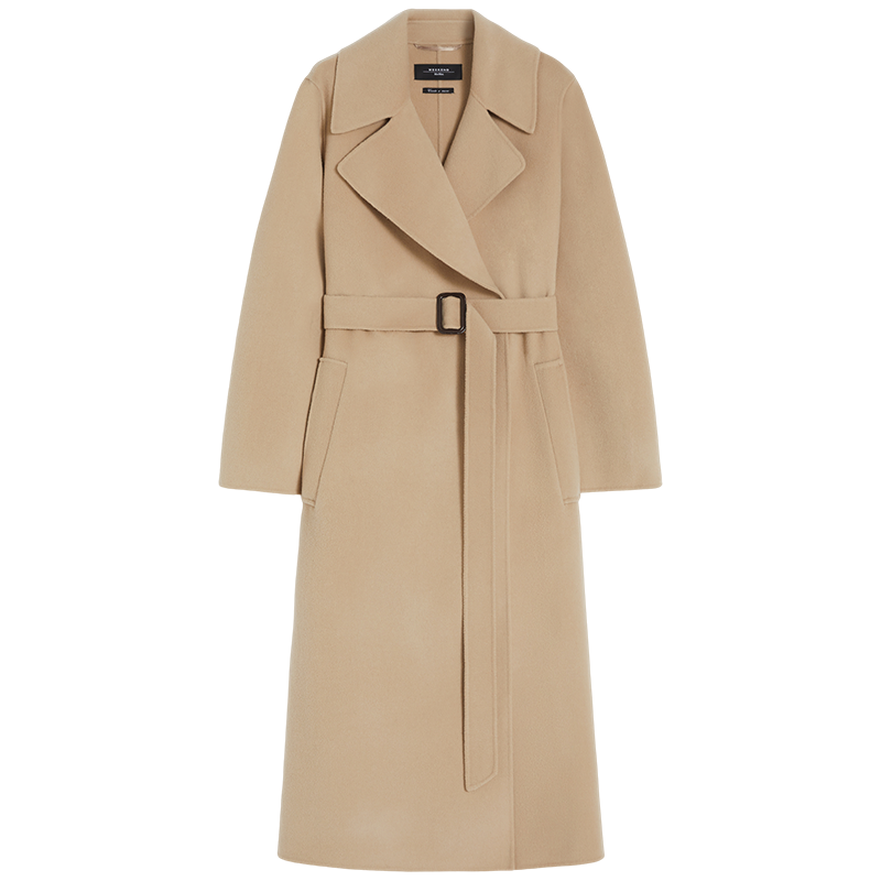 【甄选惠享】Weekend MaxMara 女装羊毛长款大衣5016025106