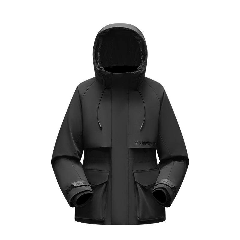 美力城冬季新款加厚鹅绒羽绒服