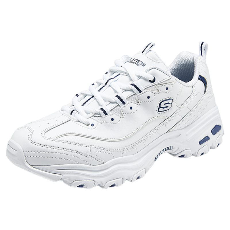 Skechers斯凯奇小白熊|春季男女同款老爹鞋增高户外鞋休闲运动鞋