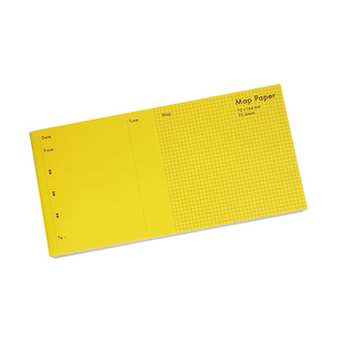 日本仓敷意匠画室drop around便签条便签本简约创意周计划地图纸