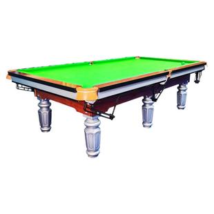中式黑八台球桌成人桌球台美式标准型家用商用台球乒乓球台二合一