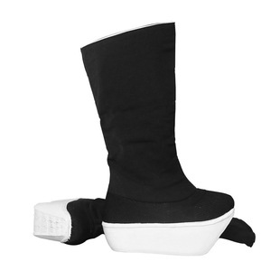 正品三义斋厚底北京工艺纸底高靴戏曲小生武生老生靴戏剧官靴朝靴