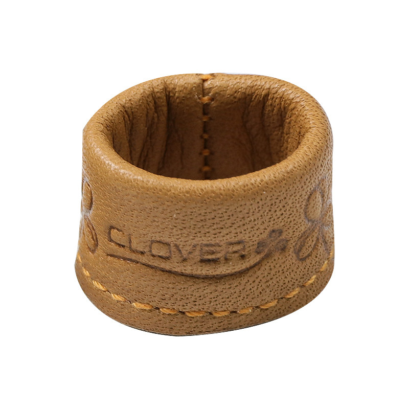 日本Clover皮套顶针指环手工缝纫