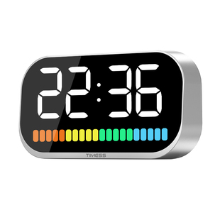 闹钟学生学习专用智能2025新款儿童初中生充电时钟强力叫醒计时器