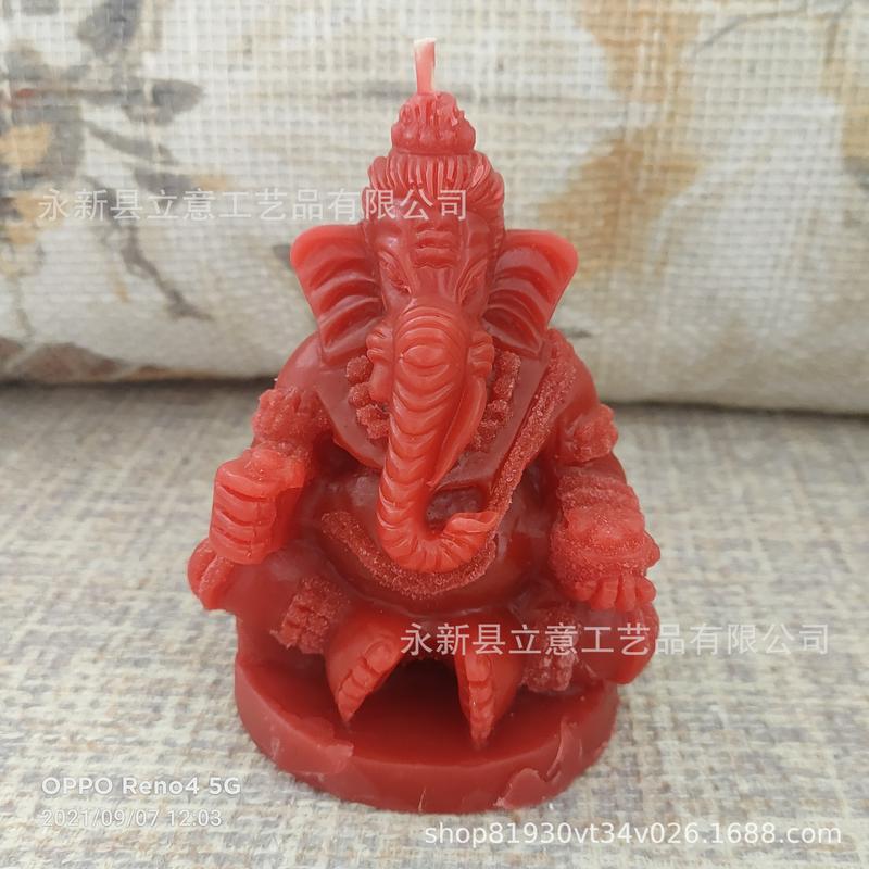 泰国手工礼品蜡烛工艺品转神批手工混款式运香薰象蜡烛齐全通