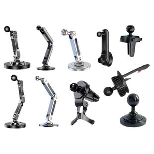 车载手机支架底座17mm球头配件出风口仪表中控台通用夹头固定改装