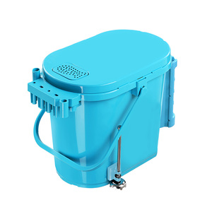 椭圆形钓鱼桶多功能钓桶硬壳坐箱钓鱼桶可坐钓箱活鱼桶筏钓溪流桶