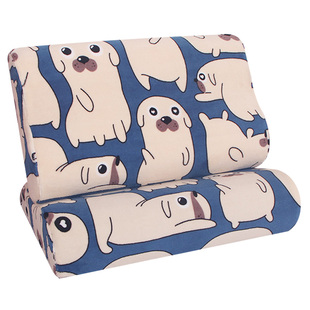 60*40厘米记忆枕枕套大号泰国乳胶枕套成人波浪形秋冬季学生枕头