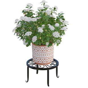 花架子客厅落地式花盆托架铁艺花盆架阳台2025新款花架置物架户外