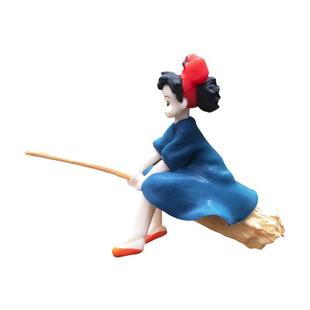 鱼缸造景创意悬浮小魔女摆件全套水族箱饰品漂浮小仙女套装月亮猫