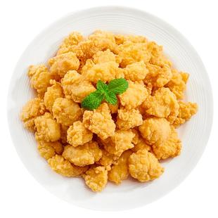 春雪爆汁鸡米花盐酥鸡鸡肉空气炸锅食材裹粉休闲酥脆鸡柳劲爆炸鸡